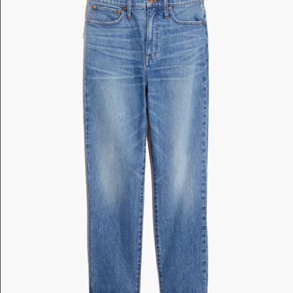 Madewell Classic Straight Jean in Nearwood Wash size 26